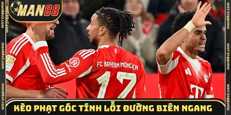 Kèo phạt góc tính theo lỗi hết đường biên ngang